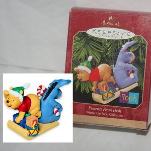 Hallmark Presents from Pooh Disney Keepsake Ornament 1999